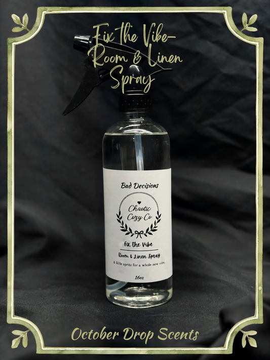 Fix the Vibe - Room & Linen Spray (October Drop)